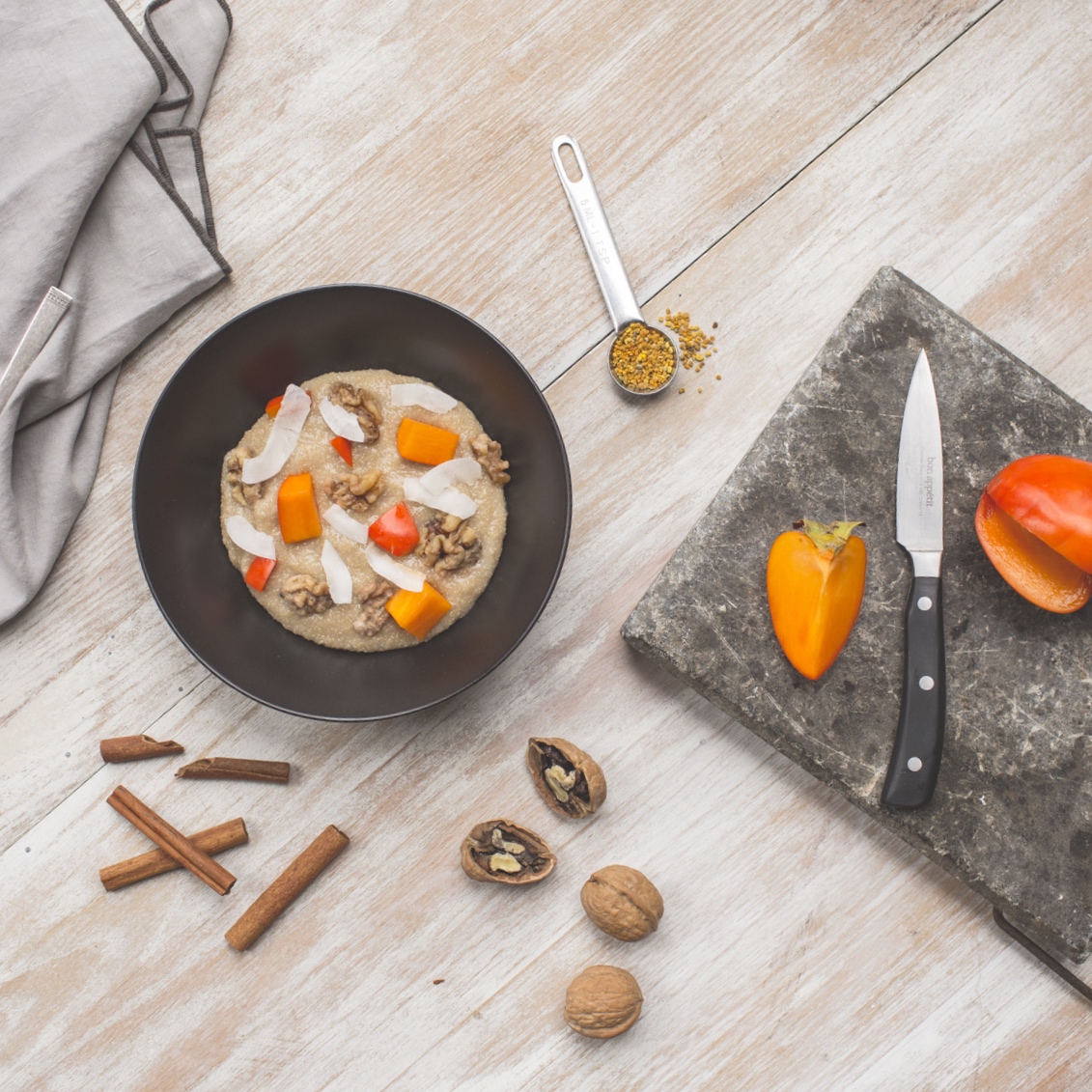 Walnut & Amaranth Porridge Recipe for sweetgreen | Breakfast Criminals