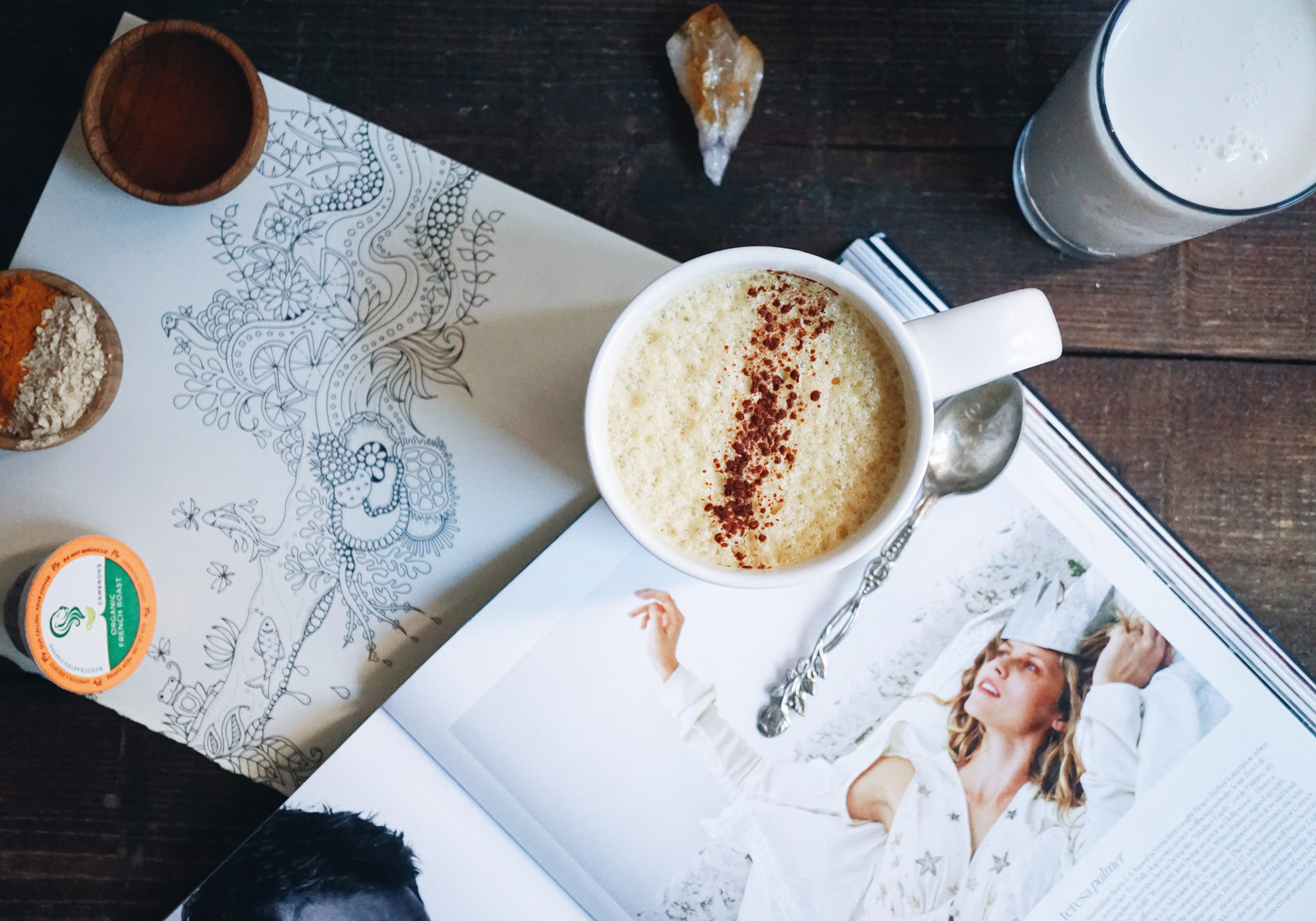 Turmeric Cacao Coffee Recipe (The Sustainable Way) Breakfast Criminals