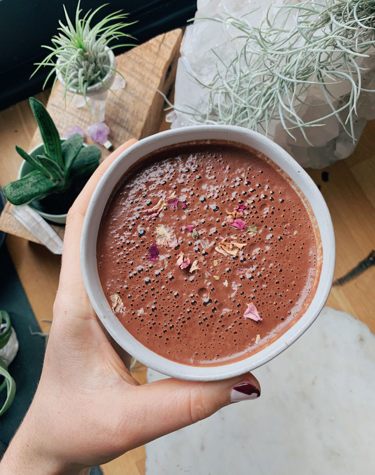 Cacao Recipe: Heart Opening Rose Elixir |